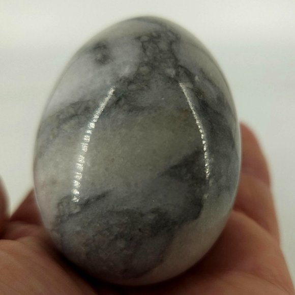 Amazonite Marble Egg Mineral Rock Stone Semi-Precious Crystal Gem Decor 2.5" - Picture 3 of 9